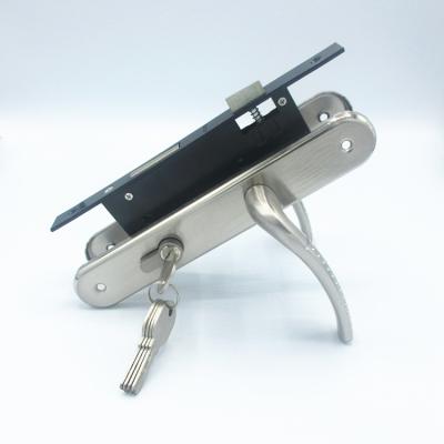 China SN EUROPEAN high quality color aluminum handle door handle lock for sale