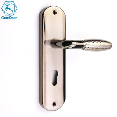 China Indonesia Custom Aluminum Design Tall Iron Panel Door Handle Polish DOOR HANDLE for sale