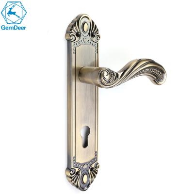 China Custom New Style Bathroom Solid Color Door Quality MCF Aluminum Door Handle for sale