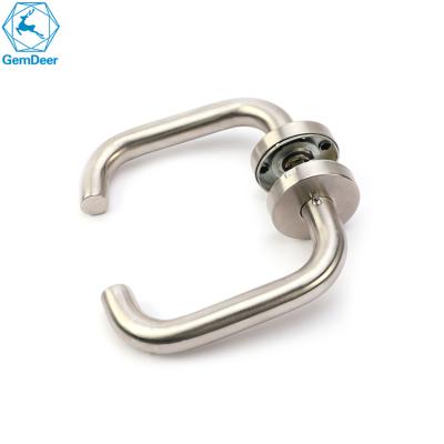 China Door Fashion China Factory Stainless Steel Entry Door Window Handle Custom Lever Handle for sale