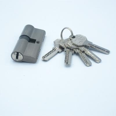 China Zinc Brand Custom Color Box Two Sided 70mm Full Zinc 5 Keys Computer Key Lock Cylinder for sale