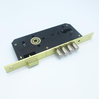 China High quality fashionable gold color 85*45mm lockbody zinc cylinder tongue lock for sale