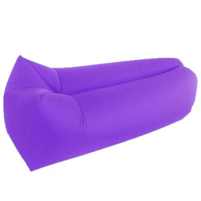 China Hot-selling Outdoor Camping Lightweight Beach Lazyman Boat Style Sofa Bed Waterproof Ultralight Inflatable Banana for sale