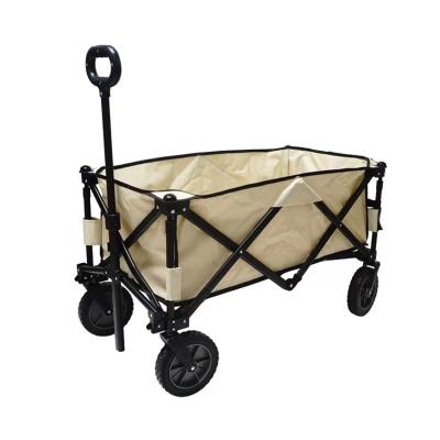 China Portable Folding Folding Hand Carts Aluminum Alloy Large Capacity Picnic Trolley Modern Folding Cart Garden Cart for sale