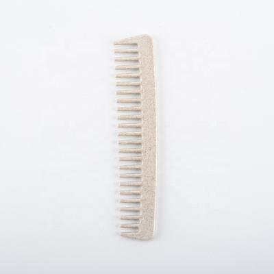 China Household Hair Factory Tooth Comb Personal Care Wide Flat Comb Flat Comb Degradable Material for sale