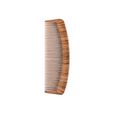 China Custom Logo Wooden Comb Professional Handcrafted Home and Salon Wood Beard Combs Wooden Combs for Men for sale