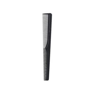 China Home Carbon Combs Barber Hair Cutting Comb Black Anti-static Carbon Fiber Materials For Salon for sale