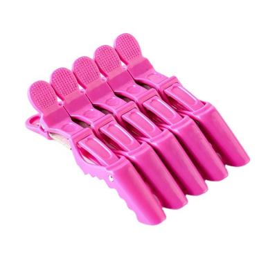 China Salon Beauty Home 2021 Fashion Design Hair Extensions Clips Claw Hair Clips Crocodile Custom Coloring Luxury Hair Clip for sale