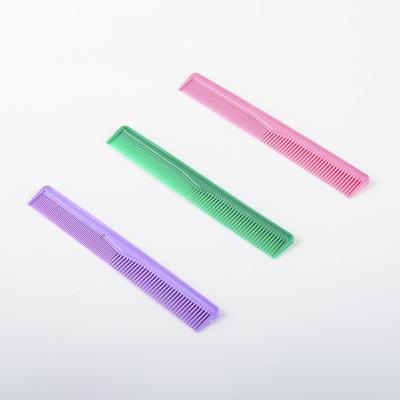 China Home Wholesale Custom Hair Plastic Flat Comb for sale