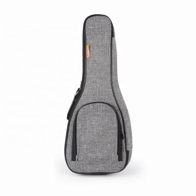 China Popular cotton canvas ukulele bag for soprano concert tenor fashionable waist bag for ukelele for sale