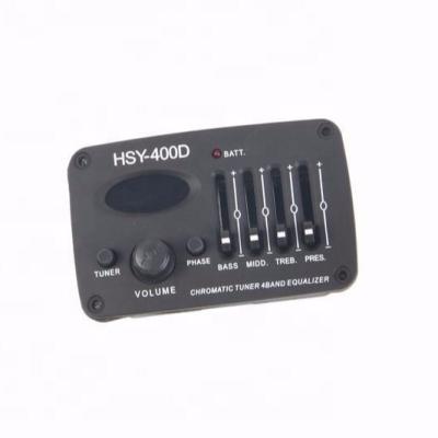 China HSY-400D GUITAR Good Quality Acoustic Guitar Pickup With Portable Guitar EQ Guitar Pickup for sale