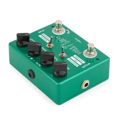 China Caline CP-20 Portable Crazy Cacti Exceed Guitar Effect Pedal with Green 4 Modes Effect Pedal for sale