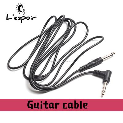 China Wholesale Cheap GUITAR Guitar Cable For 3m Guitar Cable Jack 6.35 for sale