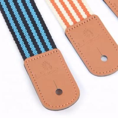 China GUITAR Good Quality OEM Factory Making 120cm National Style Cotton Ukulele Strap With Strap Lock for sale