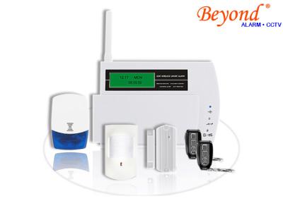 China LCD Display Touch Keypad 868mhz GSM SMS Alarm System with 30 wireless zone for sale