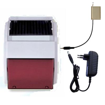 China Solar-powered Wireless outdoor solar alarm siren with strobe Light and 110db for sale