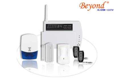 China Easy Handle Auto Dialer GSM PSTN LED Wireless House Burglar Alarm System for sale