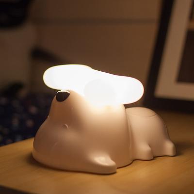 China Lovely Puppy Touch Sensor Dog Bedside Lamp Eye Caring For Decoration for sale