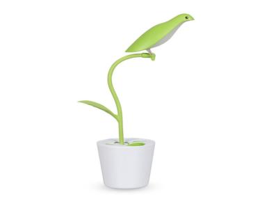 China Eco Friendly Led Rechargeable Book Reading Light Bird Shape Touch Sensor Control for sale