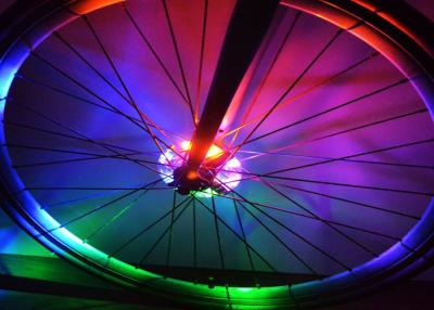 China Water Resistant Decorative Multi Color Wheel Lights With Safe LR44 Battery for sale