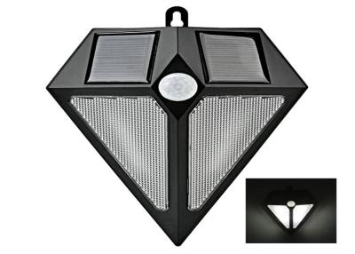 China Wall Solar Powered Wireless Pir Motion Sensor Light Triangle Shape for sale