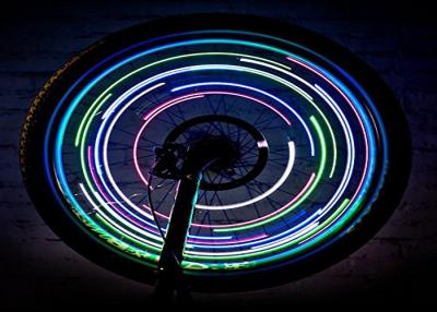 Chine Lumières menées colorées lumineuses de roue de vélo à vendre