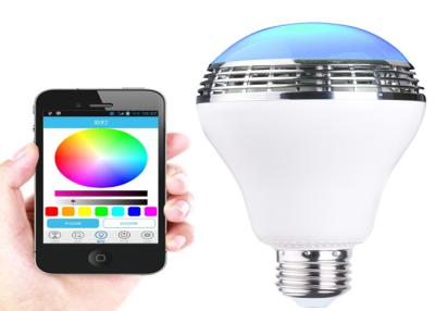 China 5050 ABS LED Bluetooth Speaker Light Bulb Color Changing 16ft - 26ft for sale