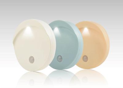 China White Round Type 0.2W Wireless Motion Sensor Light With Lighting IR Sensor AAA Battery Powered for sale