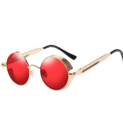 China Cool Metal Vintage Steampunk Sunglasses Men Trendy Sun Glasses Fashion Sun Glasses for sale