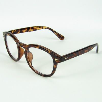 China Plastic& Good Quality PC Metal Around Optical Sight Johnny Depp Eyeglasses Frame for sale