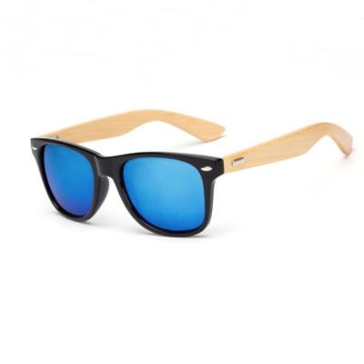 China Fashion Sunglasses Bamboo Sunglasses Customized LOGO Glass And Brand Handmade Sun Glasses Men for sale