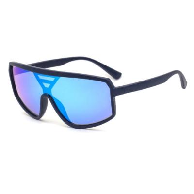 China Sports Sunglasses Colorful Mirror Cycling Sun Glass Men Sport Sunglasses Outdoor Sports Goggles One Pieces Large for sale