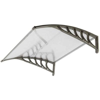 China Windproof Outdoor Modern Brackets Roof Leaf Shed Entrance Window Door Canopy Tent for sale