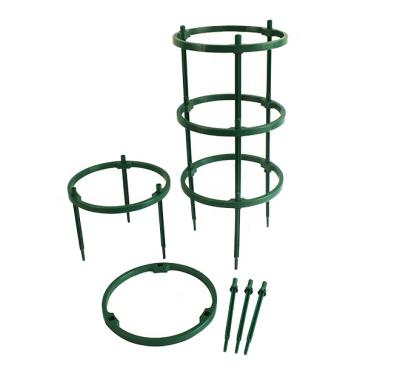 China Flexible Plant Protect Cage Tomato Plant Support Cages Garden Plant Support Ring for sale