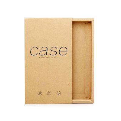 China Logo Printed Disposable Custom Cell Phone Case Box for sale