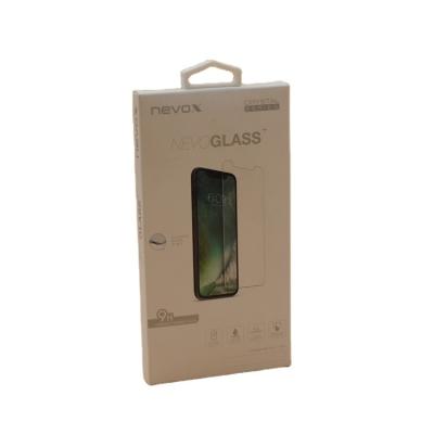 China Custom mobile phone case mobile phone screen protector retail paper box logo product packaging box for sale