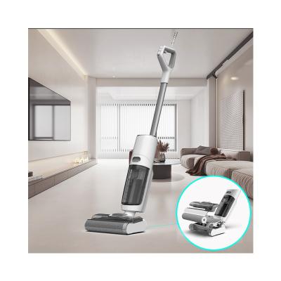 China Rechargeable Battery Wet Dry vacuum floor cleaner mop cordless Floor Washer for hard floor for sale