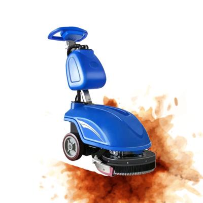 China Hotels Automatic Floor Scrubber Sweepers Convenient Cleaning Machine for sale