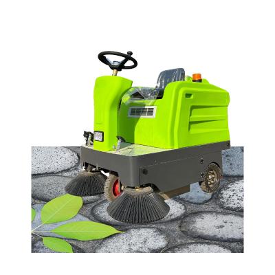 China Hotels Hot Sale Commercial Industrial Ride-On Street Sweeper Electric Road Floor Sweeper Cleaning Machine for sale