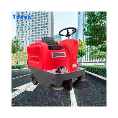 China Hotels New Product Factory Streeting Cleaning Machine Road Sweeper Electric Road Sweeper Ride On Road Sweeper for sale