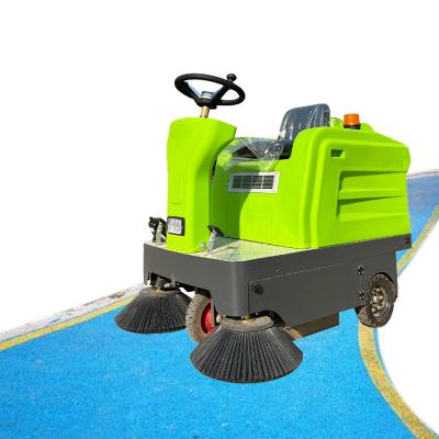 China Hotels New Commercial Electric Street Sweeper for Manufacturing Plant Floor Sweeping Cleaning Machine for sale