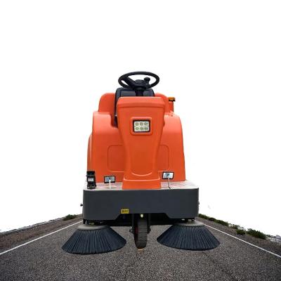 China Hotels Battery Electric Ride-On Road Vacuum Street Sweeper Industrial Floor Sweeper Cleaning Machine for Manufacturing Plants for sale