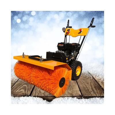 China Hotels High Efficiency Snow Removal Thrower Sweeper Good Price New Snow Cleaning Machine Floor Sweepers for sale