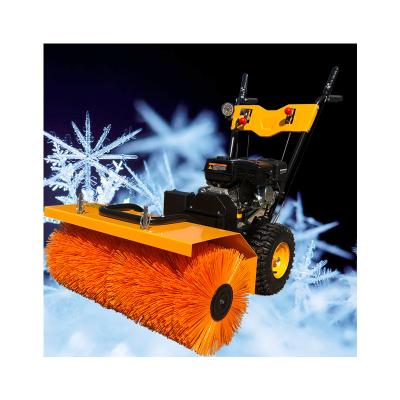 China Hotels Factory Remote Control Mini Snow Thrower Blower Snowplow Snow Sweeper for sale