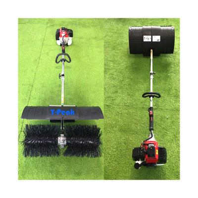 China Hotels Hot Sale Electric Lawn Power Artificial Grass Outdoor Road Street Turf Sweeper for sale