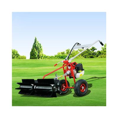 China Hotels artificial turf sweeper artificial turf cleaning robot turf cleaning and brushing machine for sale