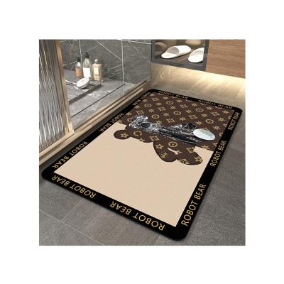 China Viable Manufacturers Direct Sale Absorbent And Quick Dry Non-Slip Bath Mat Set for sale