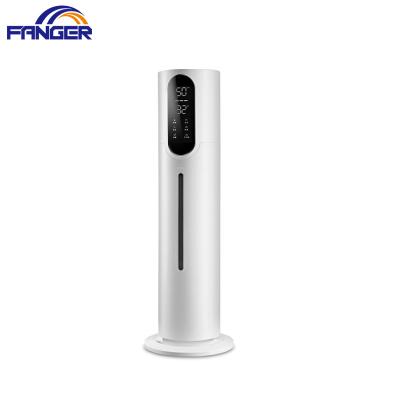 China Hotel Fanger Cylinder Floor Top Filling 7.5L Standing Humidifiers For Bedroom for sale