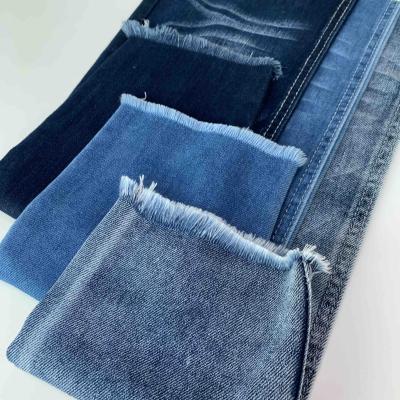 China 7.7oz Stretch Non-stretch Denim Fabric Blue Woman Woven Denim Fabric Colorful Denim Fabric for sale