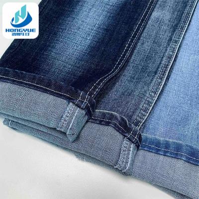 China Wholesale Woven Stretch Low-stretch 11.8oz blue roving denim fabric for jeans for sale